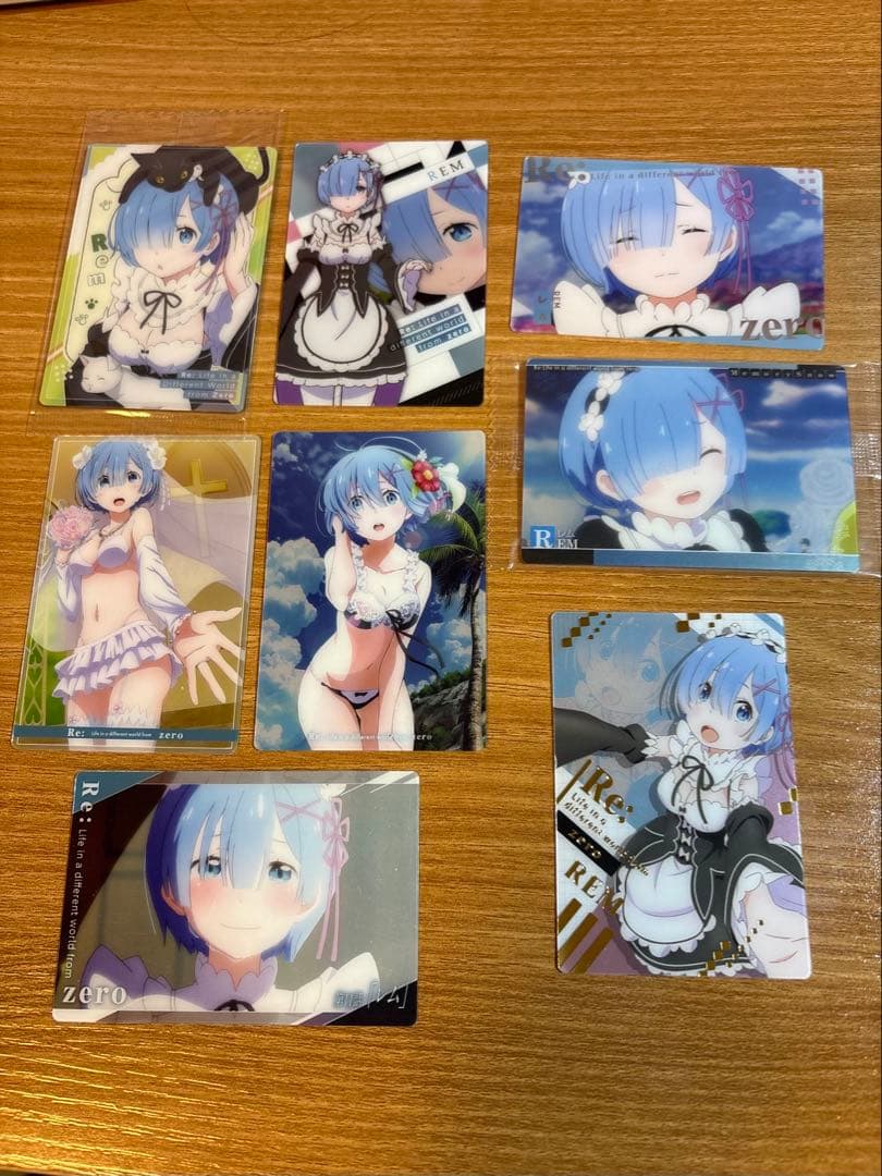リゼロ ウエハースカード レム セット