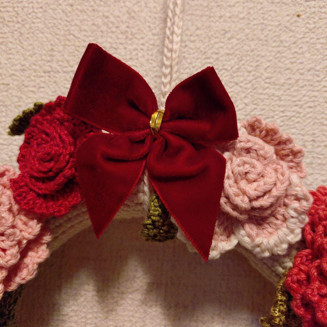 【ハンドメイド】おはなのリース