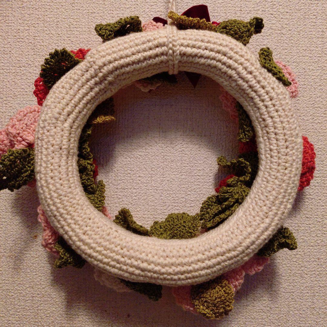 【ハンドメイド】おはなのリース
