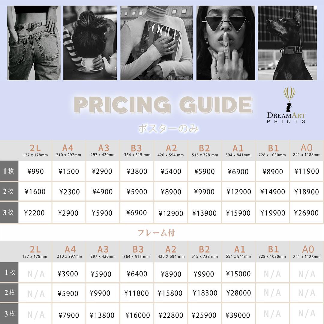 **専用** A1インテリアポスター パームツリー＆砂浜 F095 フレームなし