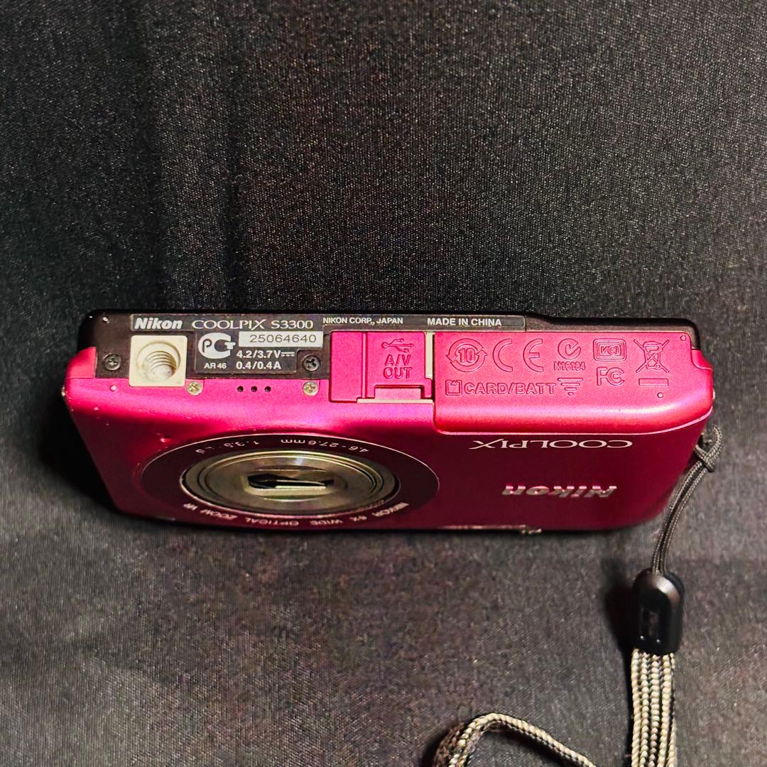 Nikon COOLPIX S3300 ピンク