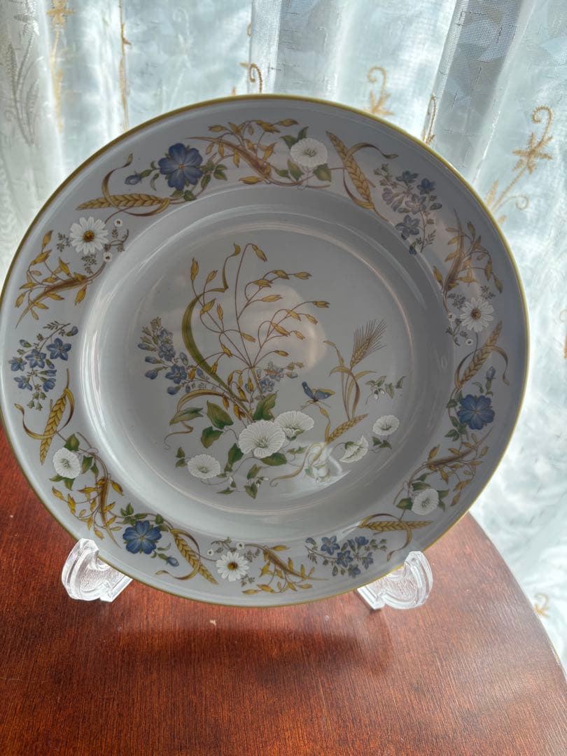 スポードサマーハーベストC/S 2客　プレート２枚　手彩色