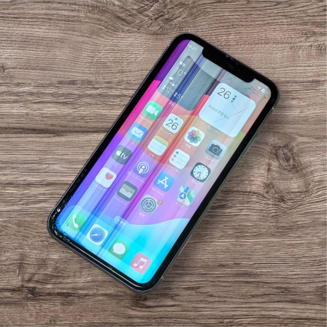 Apple iPhone 11 White 128GB SIMフリー ジャンク品