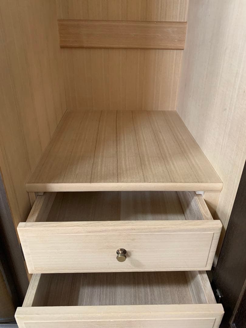 洋服タンス 洋タンス ワードローブ クローゼット 衣類収納 3枚扉 天然木