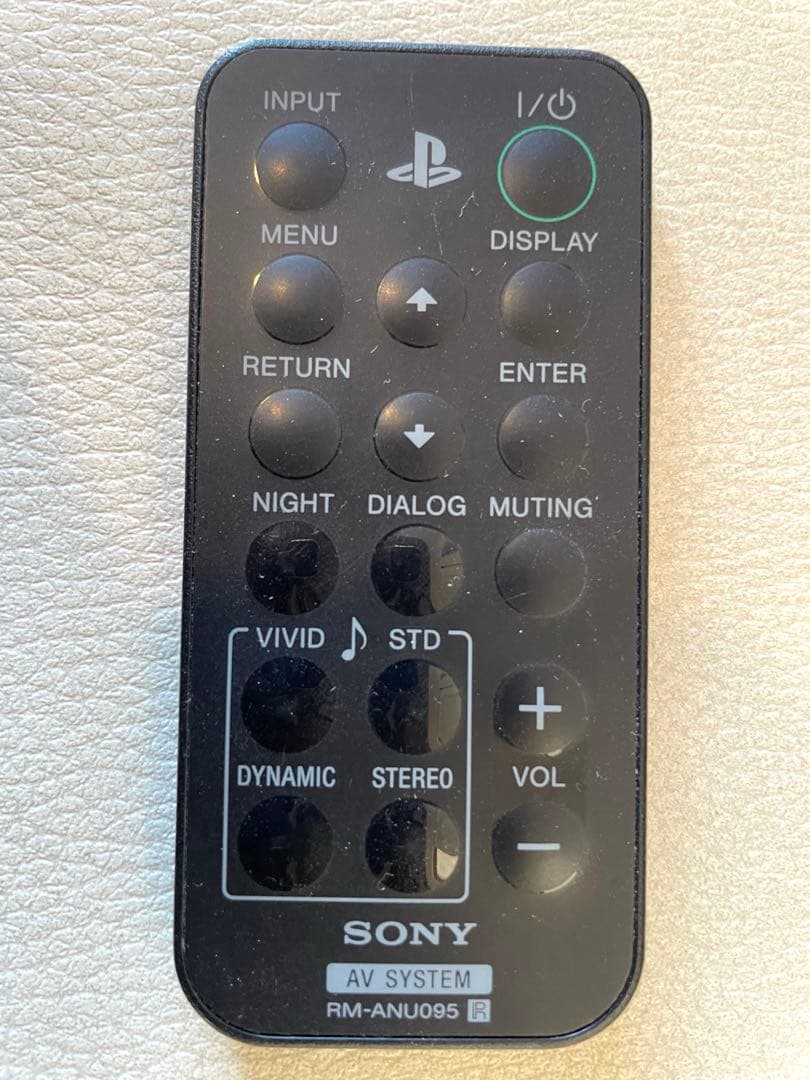 SONY サウンドバー　CECH-ZVS1J リモコン付き