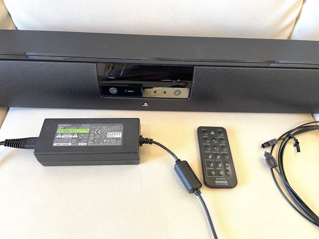 SONY サウンドバー　CECH-ZVS1J リモコン付き