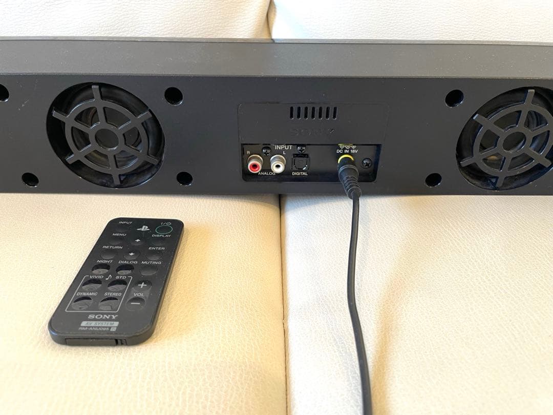 SONY サウンドバー　CECH-ZVS1J リモコン付き