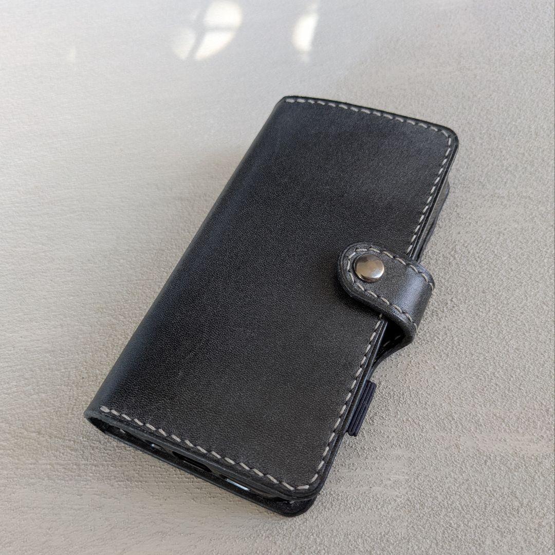 【本革】レザースマホケース iPhone 13mini