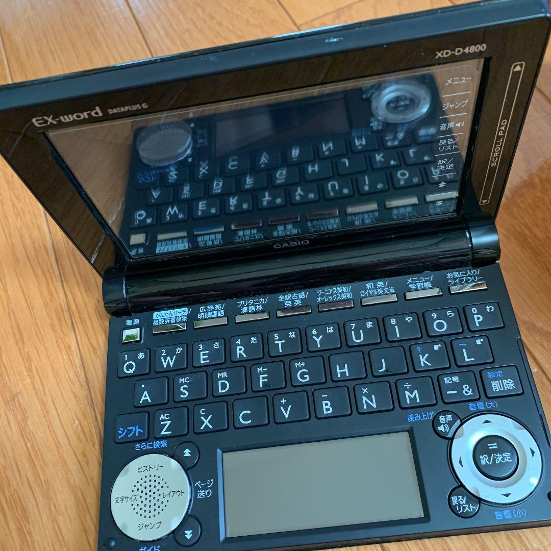 スマホ・タブレット・パソコン CASIO XD-D4800BK