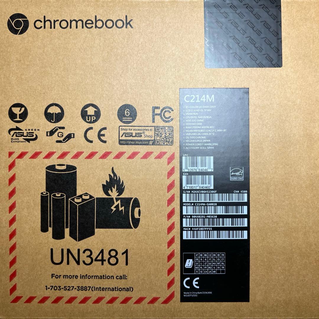 Chromebook C214MA ASUS ノートパソコン クロームブック