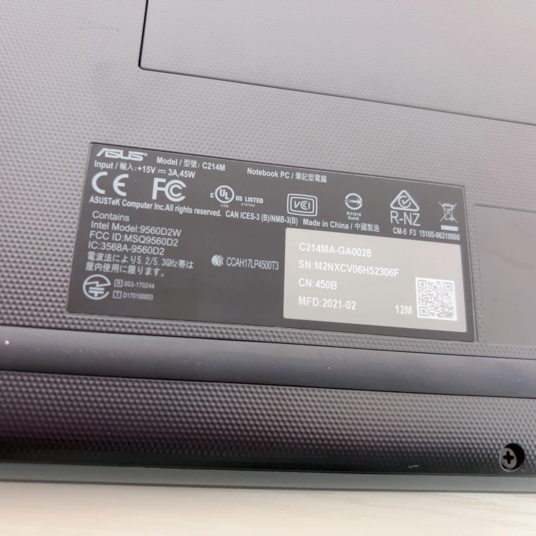 Chromebook C214MA ASUS ノートパソコン クロームブック
