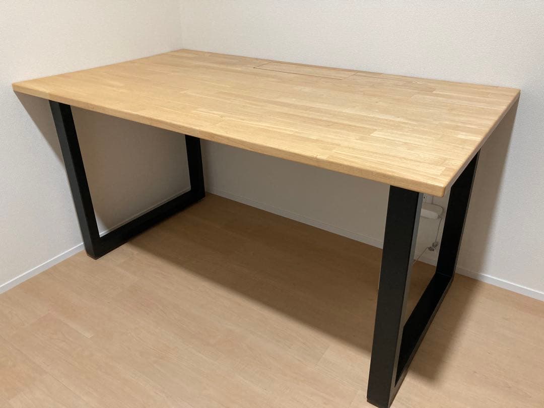 【KANADEMONO】THE TABLE/ラバーウッド ナチュラル　限定値引中