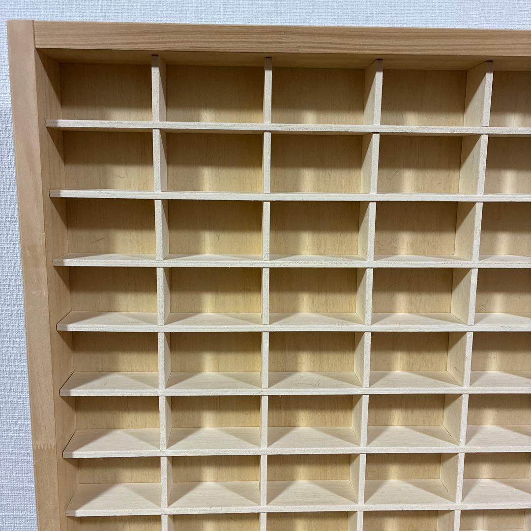 トミカ ミニカー 収納 8×10 80個 収納可能 収納棚 木製