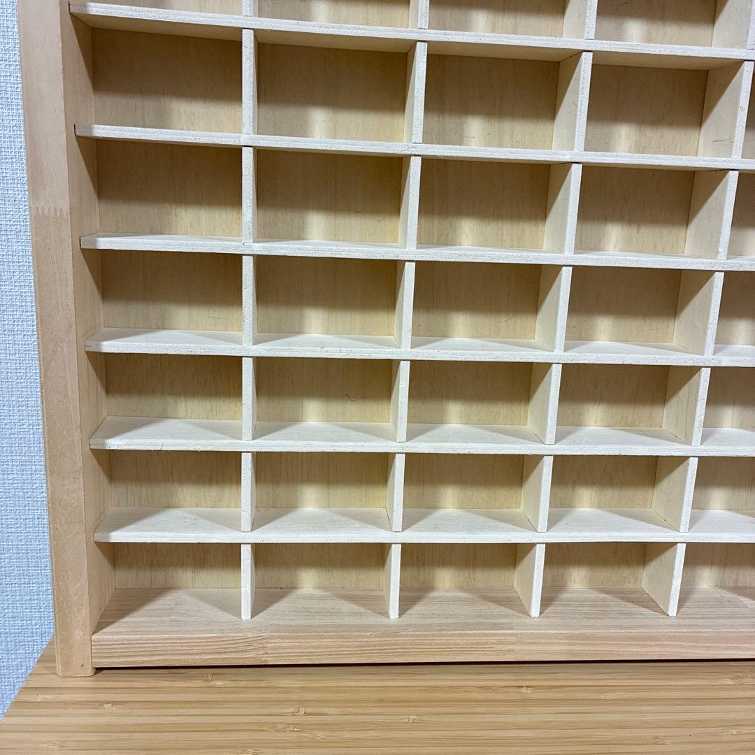 トミカ ミニカー 収納 8×10 80個 収納可能 収納棚 木製