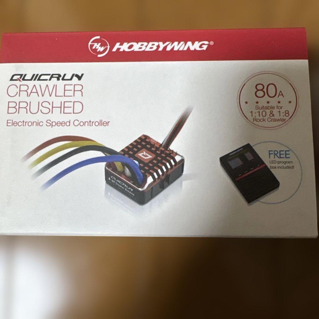 ホビーウイング esc ブラシモーター5スロットル