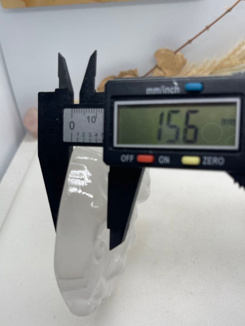 MH様【3088】 ユニコーン彫り ハート型プレート　セレナイト