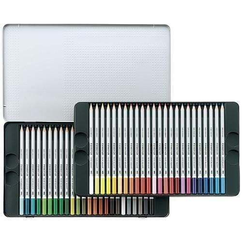 ステッドラー カラトアクェレル水彩色鉛筆４８色　125M48