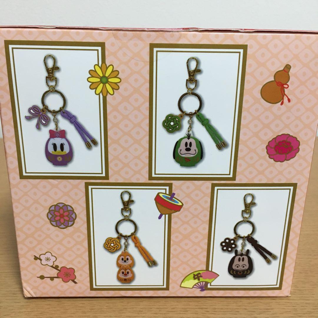 東京ディズニーリゾート　ミッキー　ミニー　ドナルド　デイジー　だるまキーチェーン