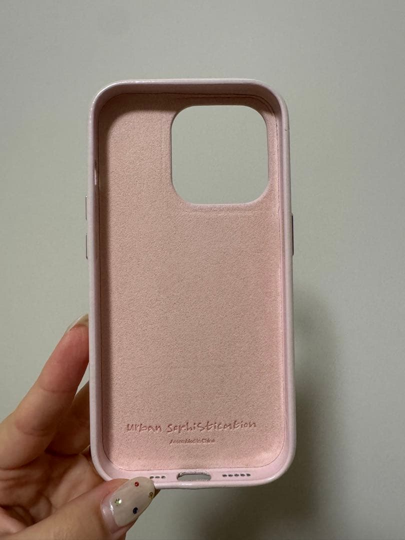 urban sophistication ピンク iPhone15proケース