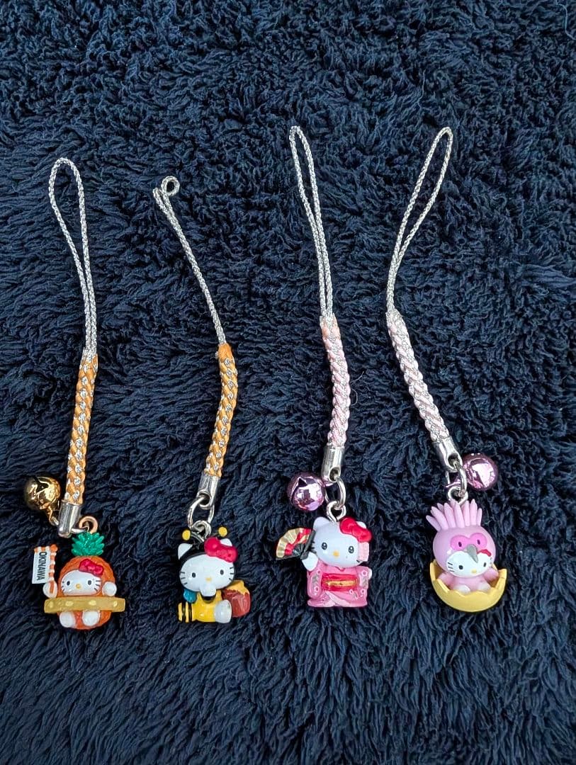 【貴重】ご当地キティ　ストラップ 　12個セット　まとめ売り