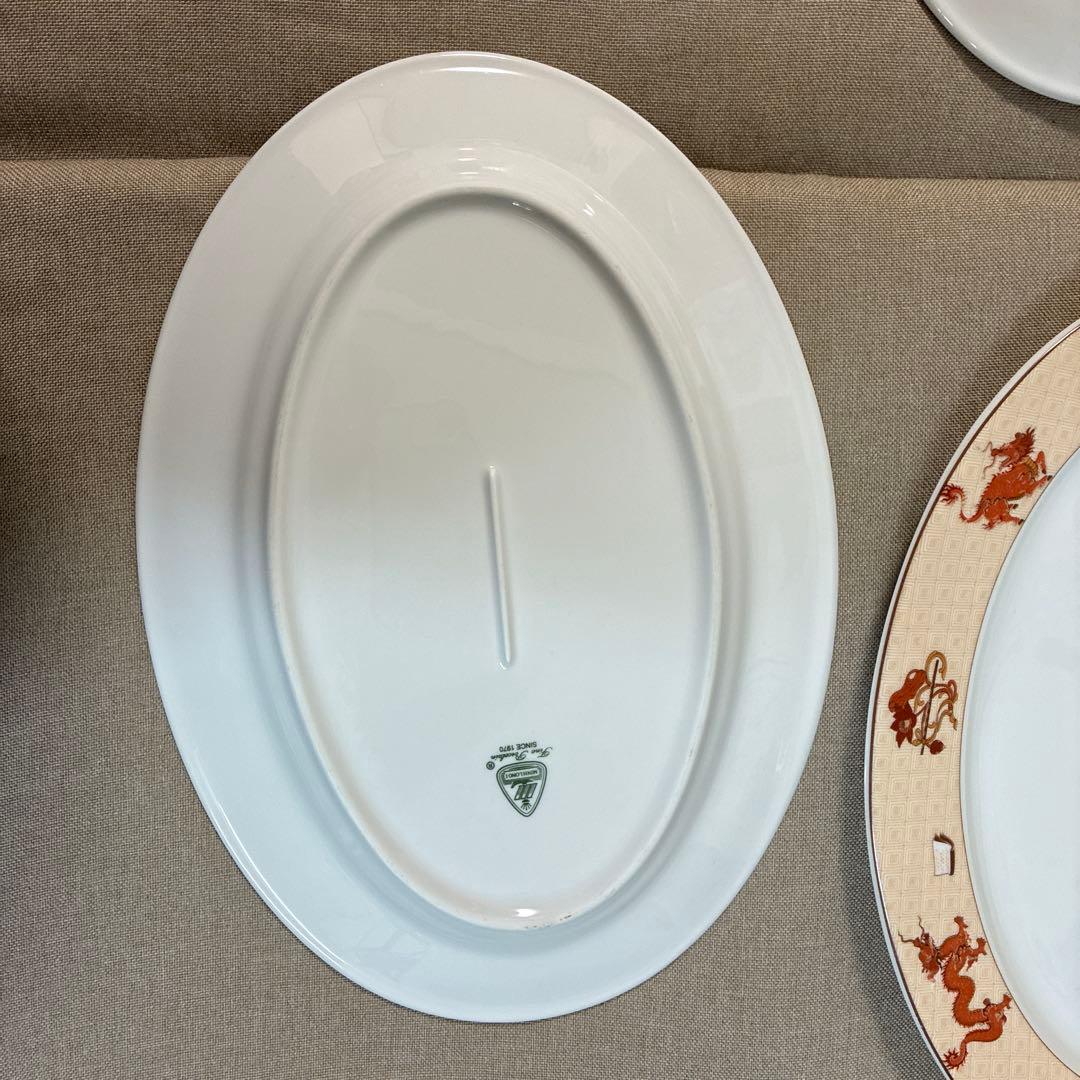 ミンロン　中華大皿4枚セット