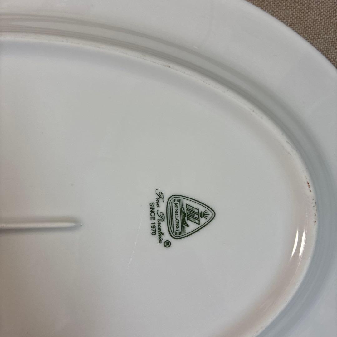 ミンロン　中華大皿4枚セット