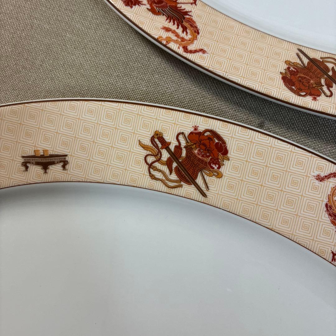 ミンロン　中華大皿4枚セット