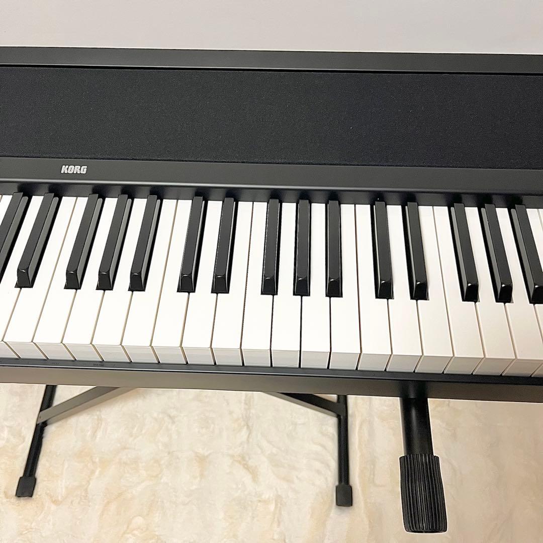 【美品】 KORG B1 電子ピアノ 88鍵 スタンド付 動作良好