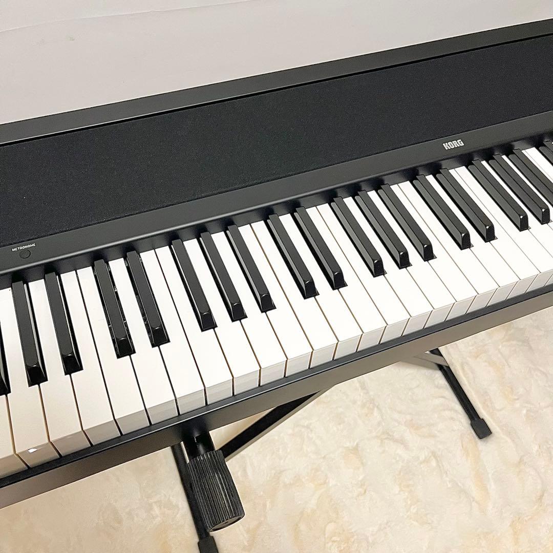 【美品】 KORG B1 電子ピアノ 88鍵 スタンド付 動作良好