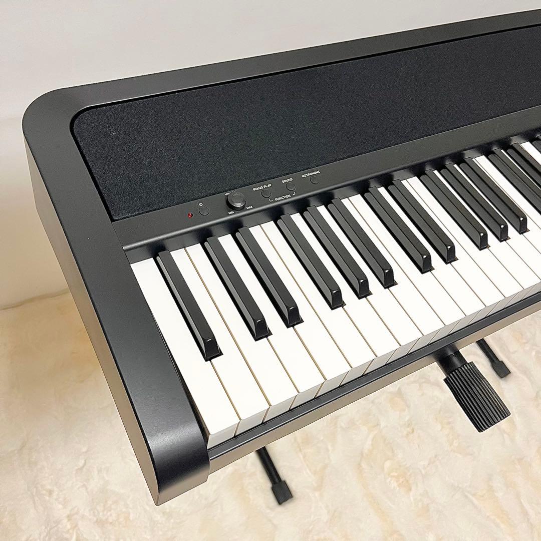 【美品】 KORG B1 電子ピアノ 88鍵 スタンド付 動作良好