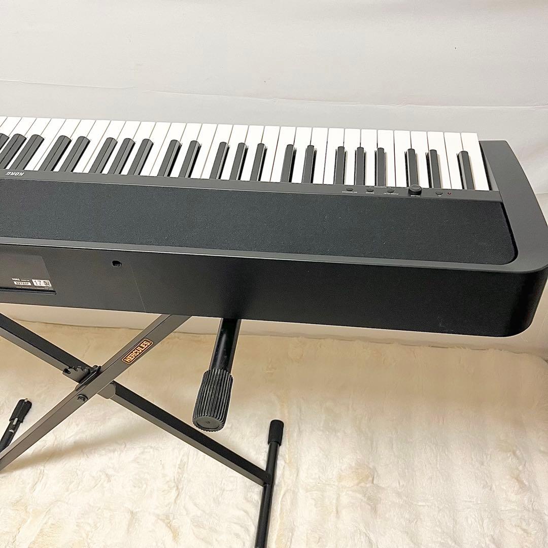 【美品】 KORG B1 電子ピアノ 88鍵 スタンド付 動作良好