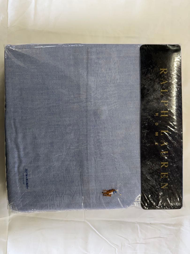 Ralph Lauren ラルフローレン 掛け布団カバー Q、ブルー 2ウェイ