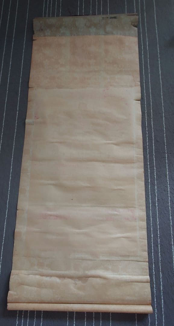 「押し絵雛の掛軸」内裏雛と三人官女と五人囃子