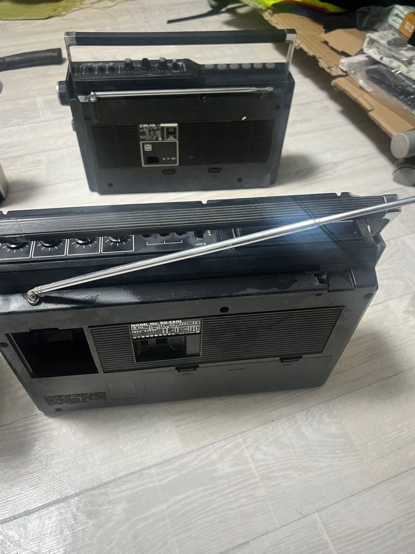 ビンテージラジカセ4台セットギャング品