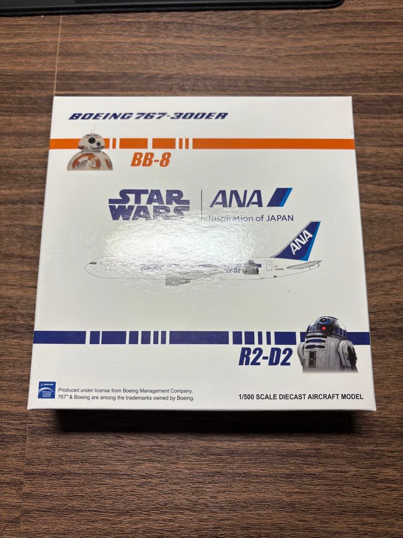 航空機・ヘリコプター ANA STAR WARS B767-300ER 1/500