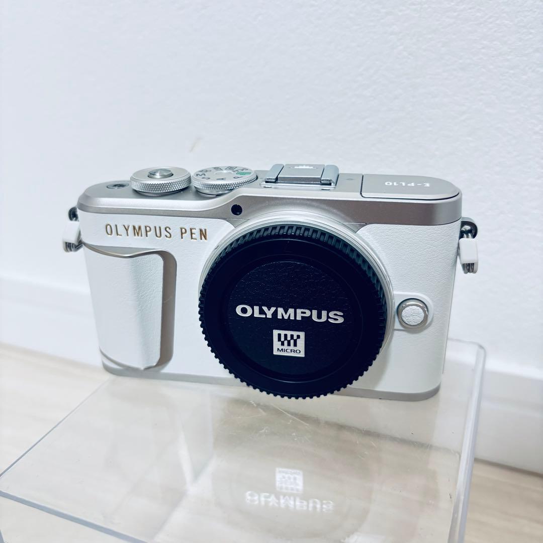 OLYMPUS PEN E-PL10 ホワイト レンズセット