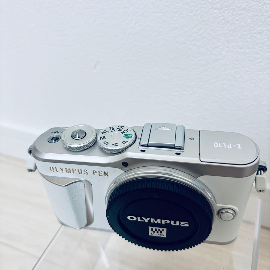 OLYMPUS PEN E-PL10 ホワイト レンズセット
