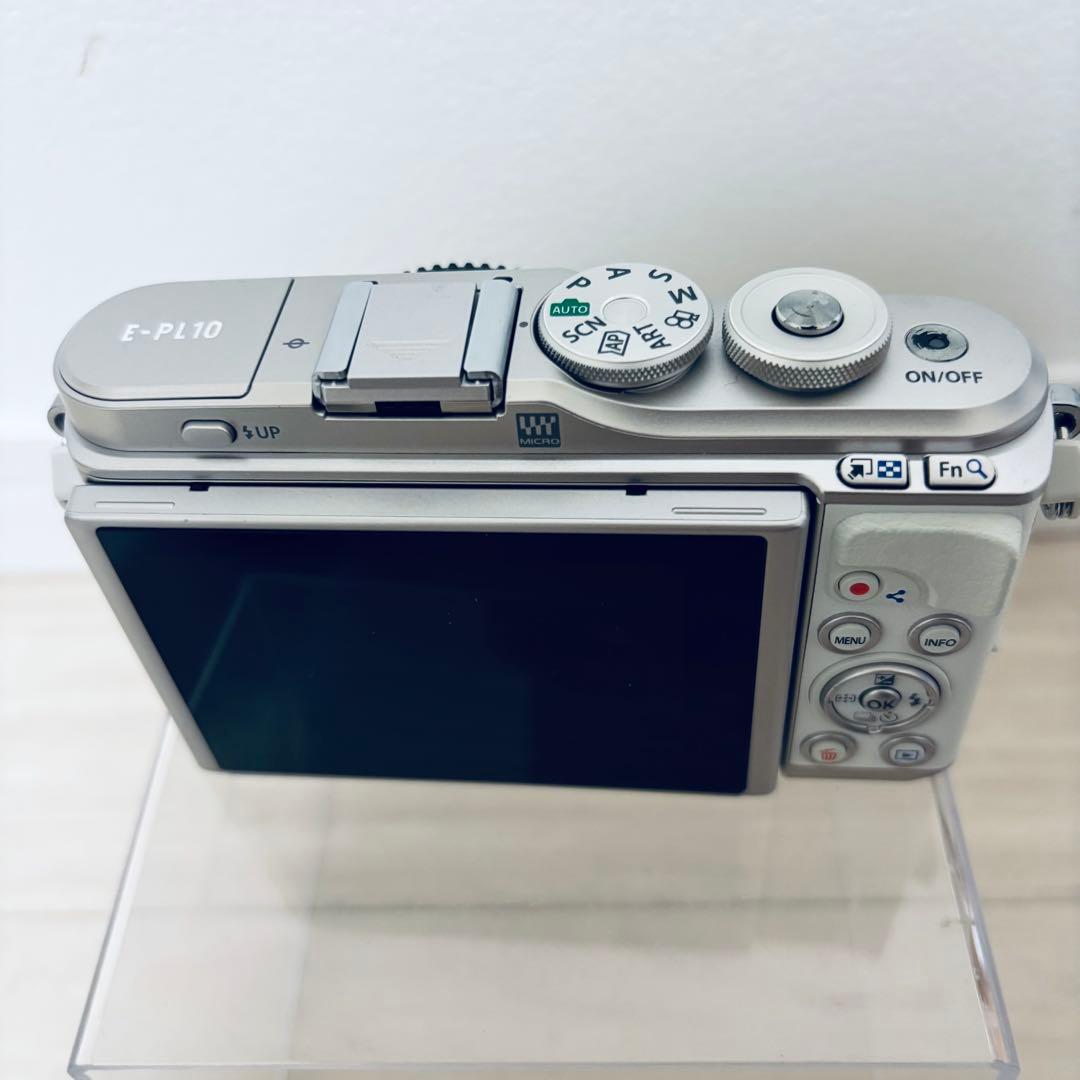 OLYMPUS PEN E-PL10 ホワイト レンズセット