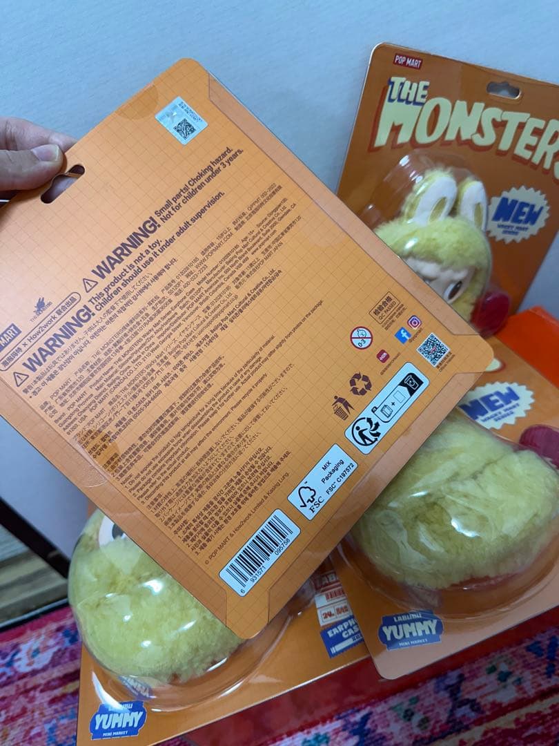 POP MART THE MONSTERS エビフライ イヤフォンケース