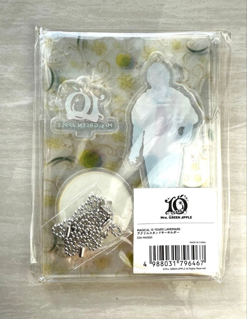 Mrs. GREEN APPLE 10周年 アクリルスタンドキーホルダー