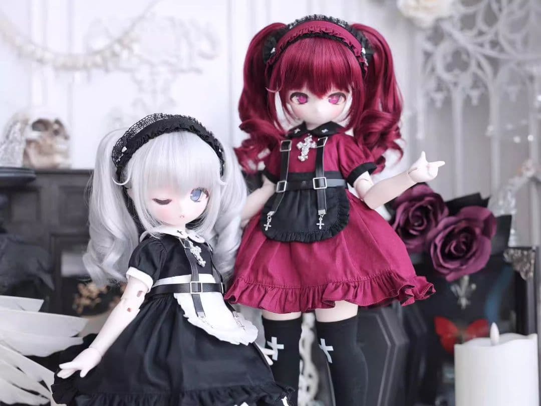 AX708 bjd 1/4 ドール 衣装 セーラー服 ハンドメイド