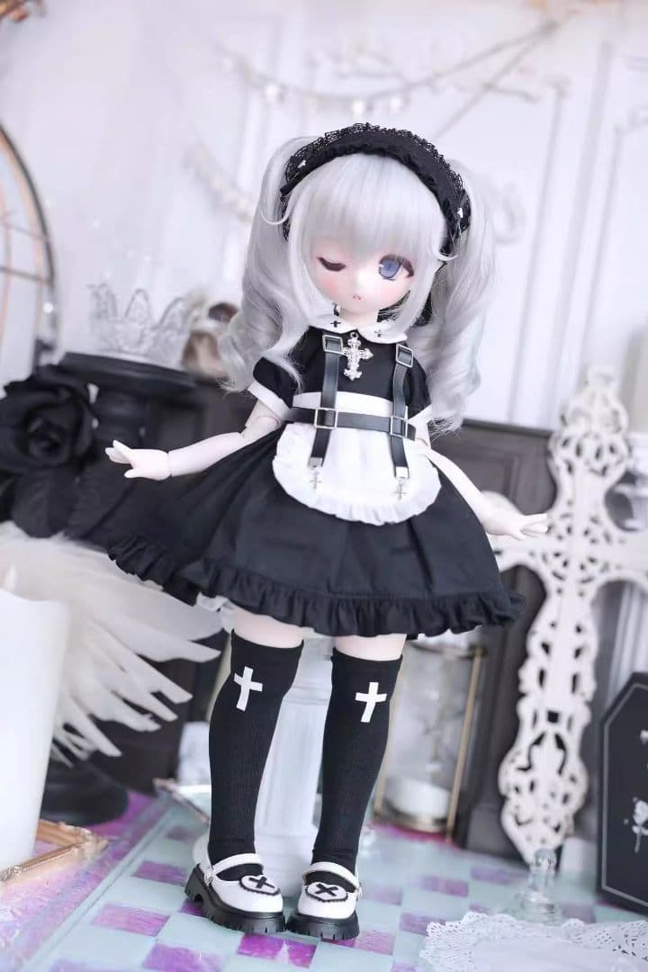 AX708 bjd 1/4 ドール 衣装 セーラー服 ハンドメイド
