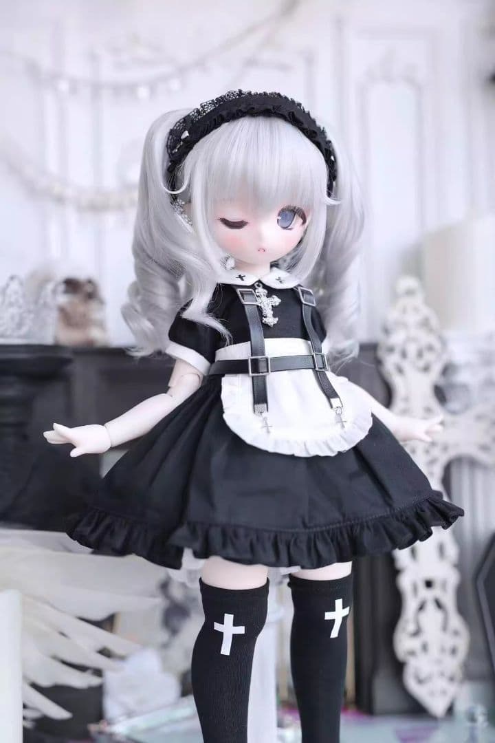 AX708 bjd 1/4 ドール 衣装 セーラー服 ハンドメイド