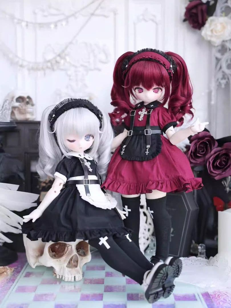 AX708 bjd 1/4 ドール 衣装 セーラー服 ハンドメイド
