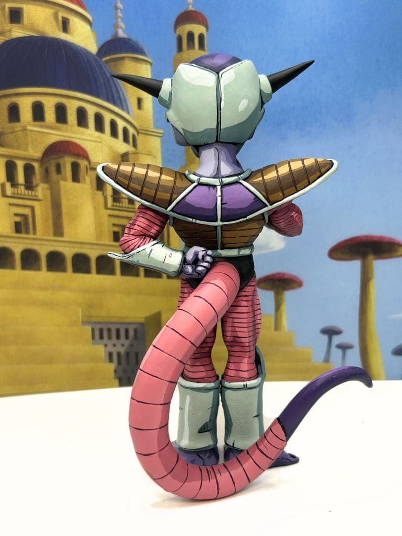 ドラゴンボール　フィギュア　フリーザ　二次元彩色　リペイント　出陣