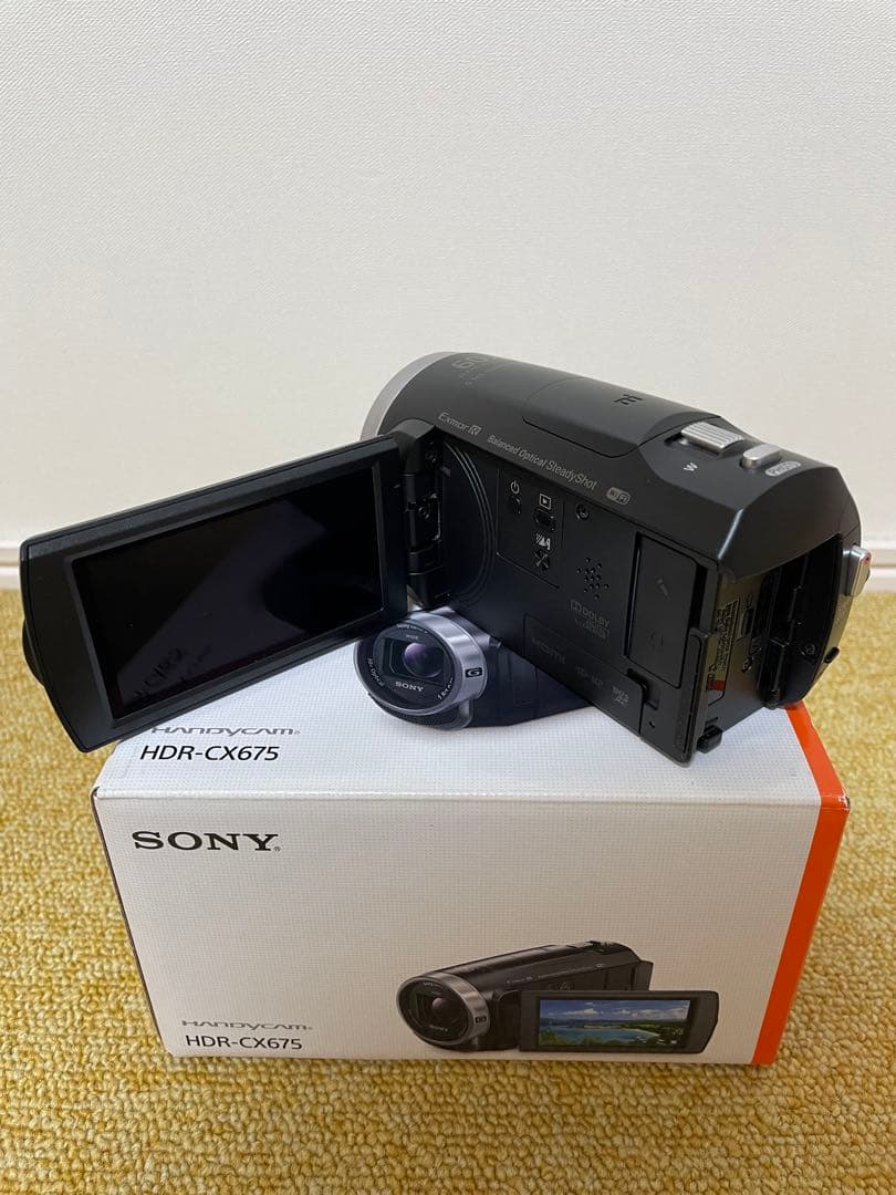 SONY HDR-CX675 ビデオカメラ 動作確認済