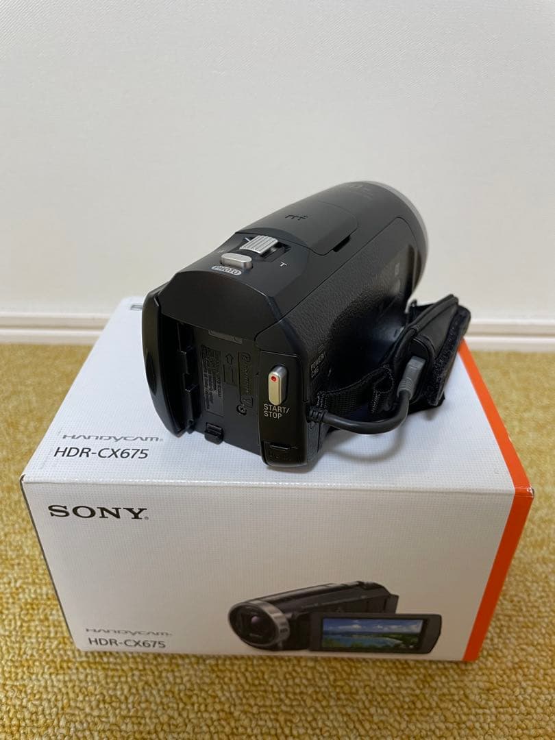 SONY HDR-CX675 ビデオカメラ 動作確認済