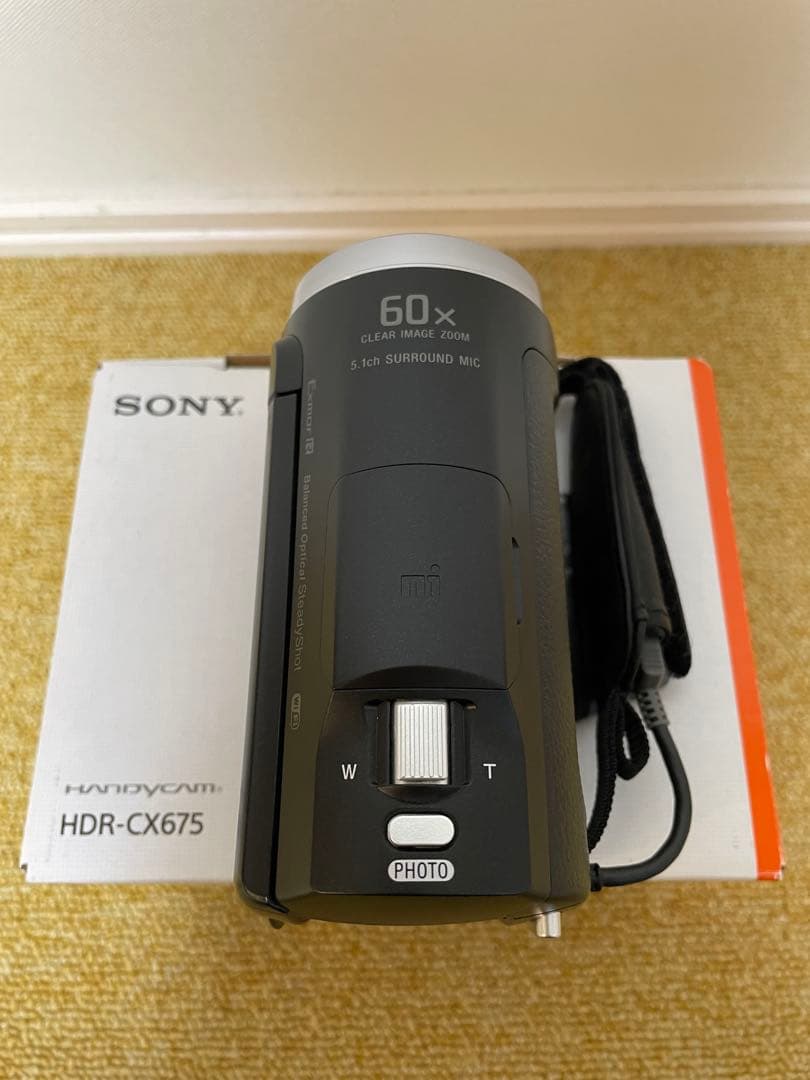 SONY HDR-CX675 ビデオカメラ 動作確認済