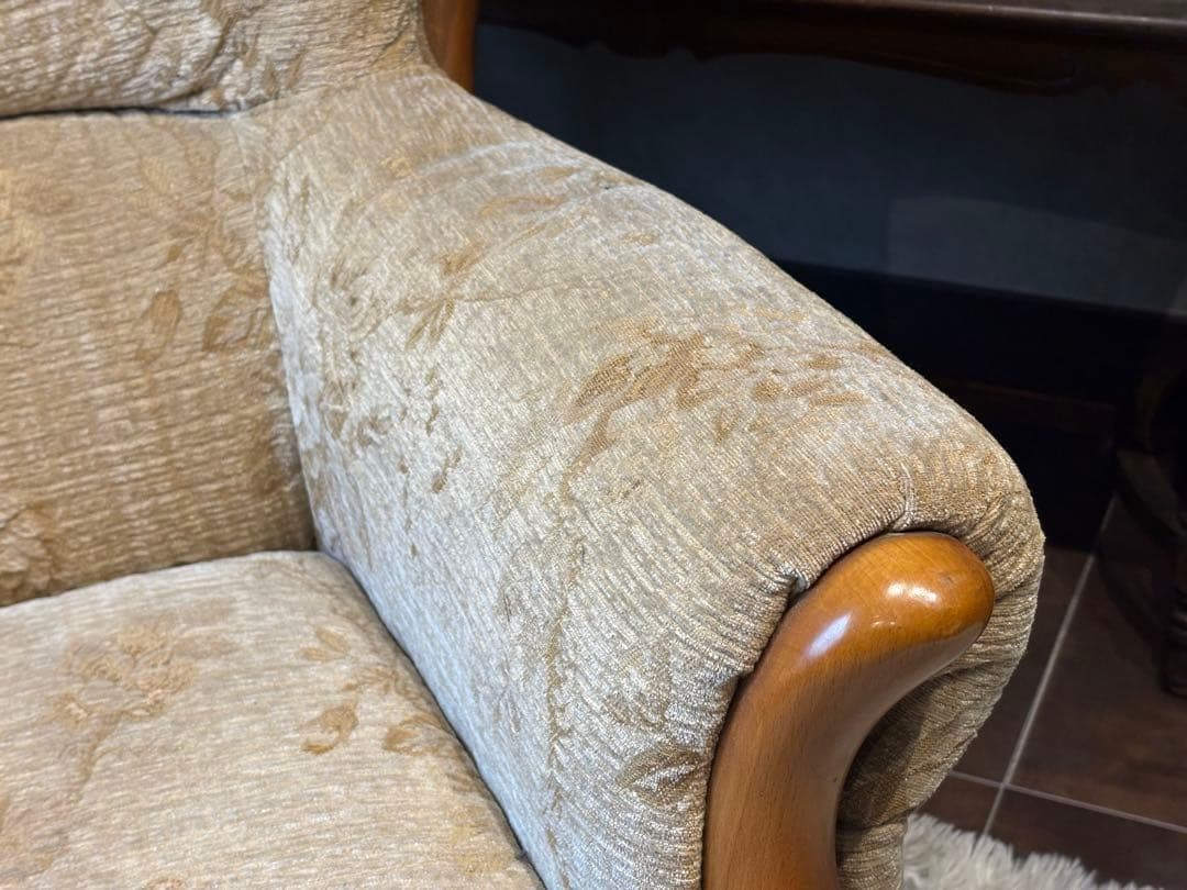 希少　hikari 光製作所 1人掛けソファ アームソファ ファブリック nZ