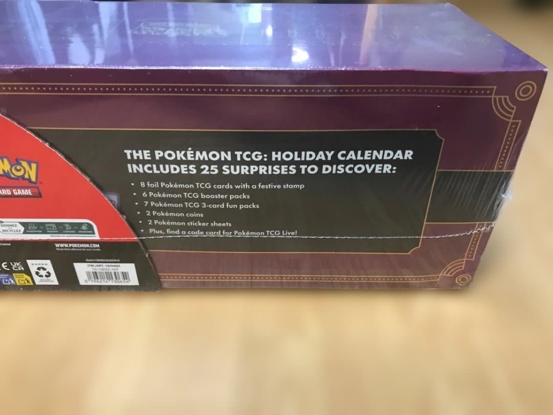 [未開封]ポケモン2025　TCG ホリデーカレンダー